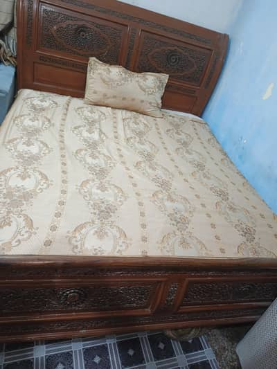 full furniture big size bed almari sofa