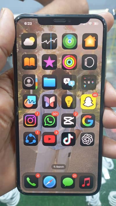 Apple iPhone XS Max 256 gb pta aprowed dul sim