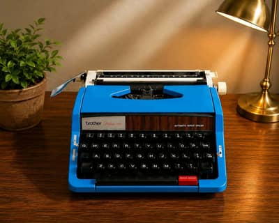 typewriter vintage brother company