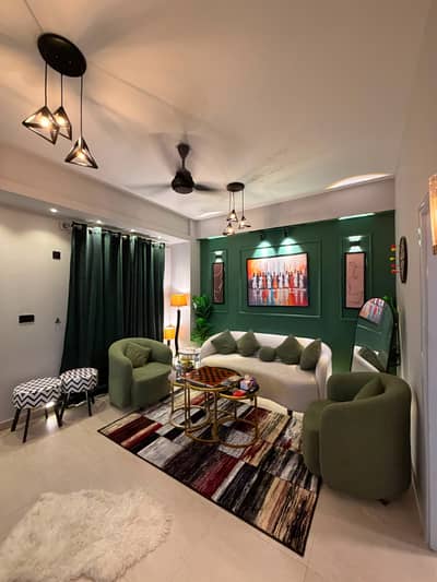 Furnished 2 Bhk luxury apartment available for Daily Reservation