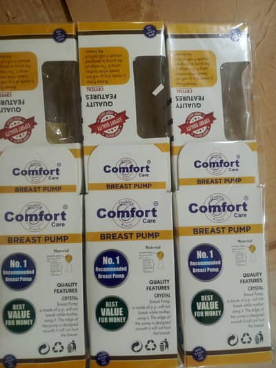 Comfort Care Crystal Breast Pump – Safe & Easy to Use