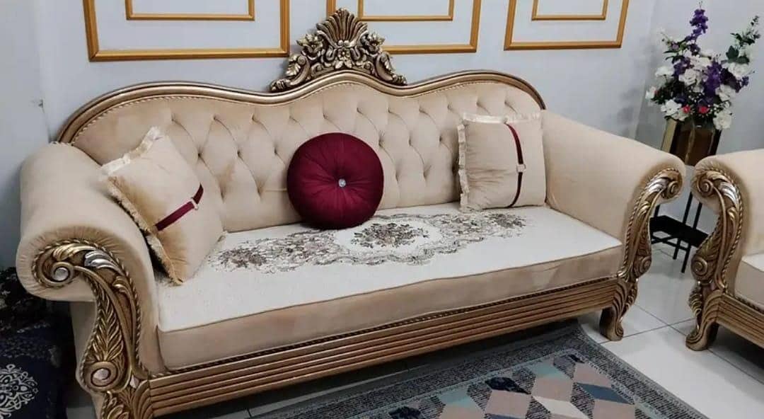 7 seaters sofa with side table 3