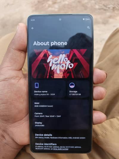 Motorola Moto G Stylus 2024