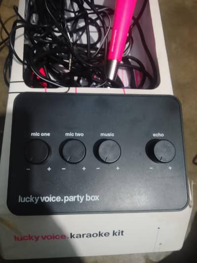 Lucky voice karaoke kit All ok for sale