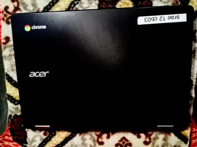 Acer Chromebook 4 GB Ram and 32 Rom 360 rotate and touch screen