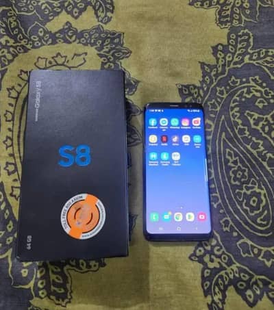Samsung s8 4/64 pta approved price final hai km nhi hogi