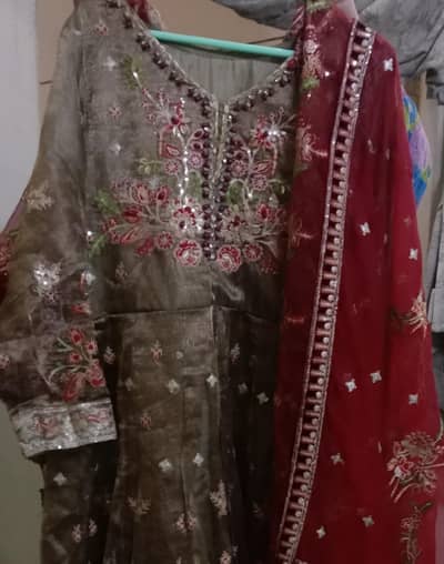 Gorgeous Party Wear Embroidered Dress – Like New