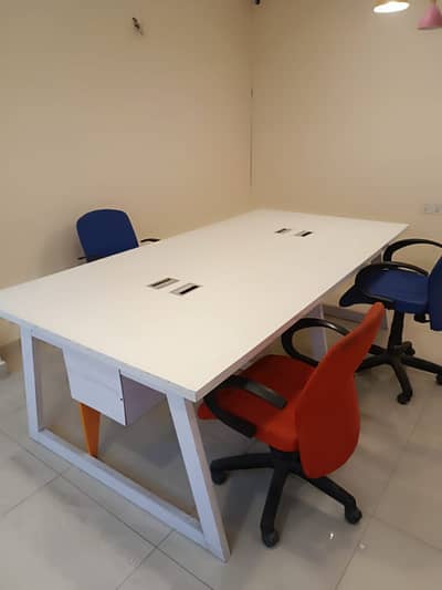 Conference Table (4-Seater) – Great for Office/Startup