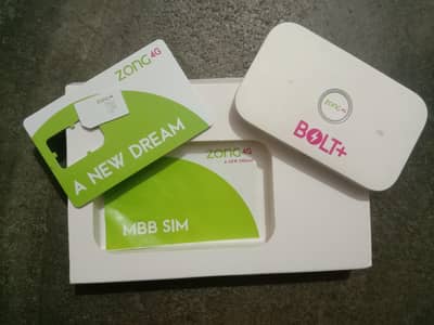 Huawei Zong 4G Wifi Device with 4G Zong Sim