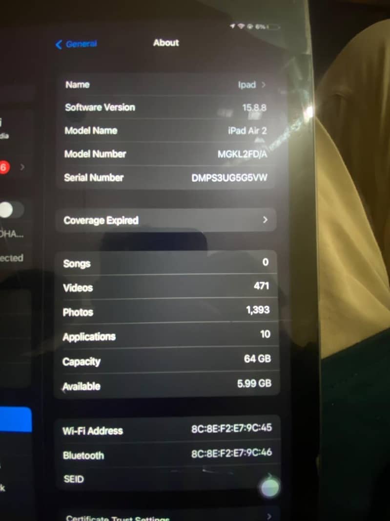 Ipad Air 2 6