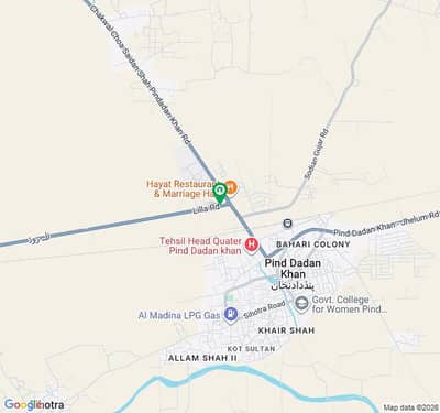 8 Kanal Commercial Land For Sale On Lilla/Pind Dadan Khan Road