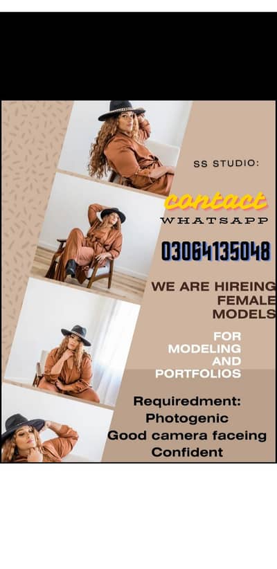 Female Required  For shoot And Events