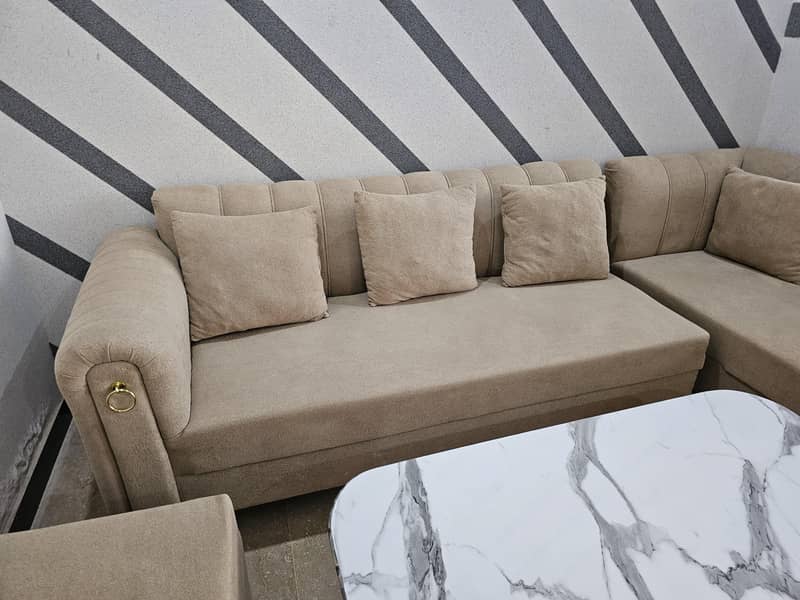 L shaped sofa set 8