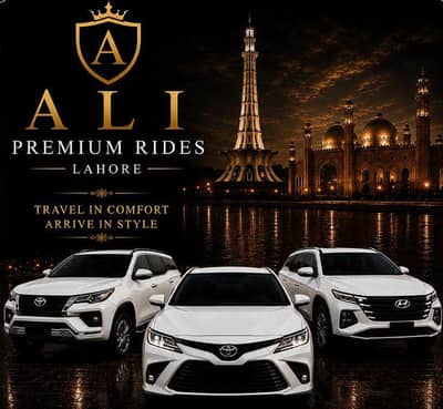 Premium Rent a Car Lahore | Fortuner & Tucson | Chauffeur Services