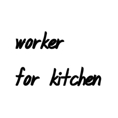 kitchen worker