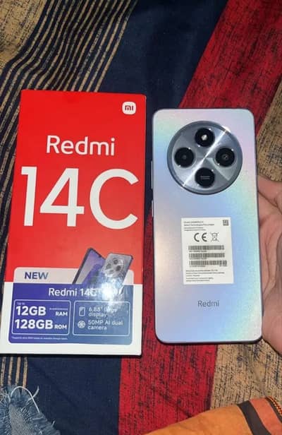 Xiaomi Redmi 14C 12GB 128GB One month warranty box charger