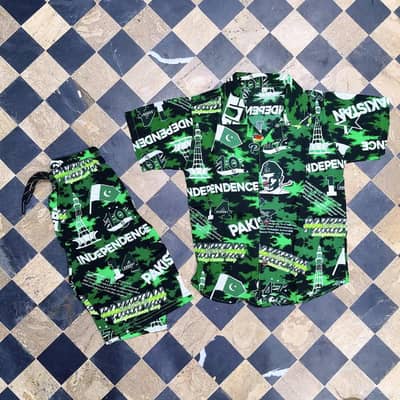 Green shirt