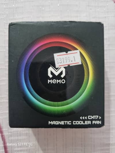 Urgently Selling Memo CX17 Cooling Fan