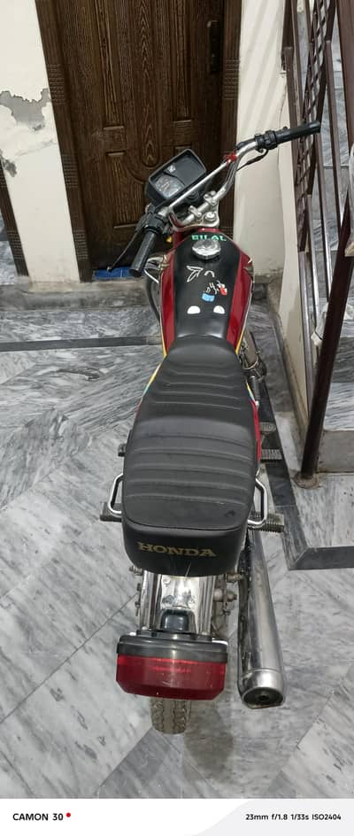 Honda cg 125 19 modal