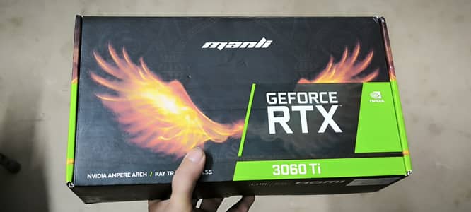 RTX 3060 Ti 8GB GDDR6 | Gaming Graphics Card | Box Available