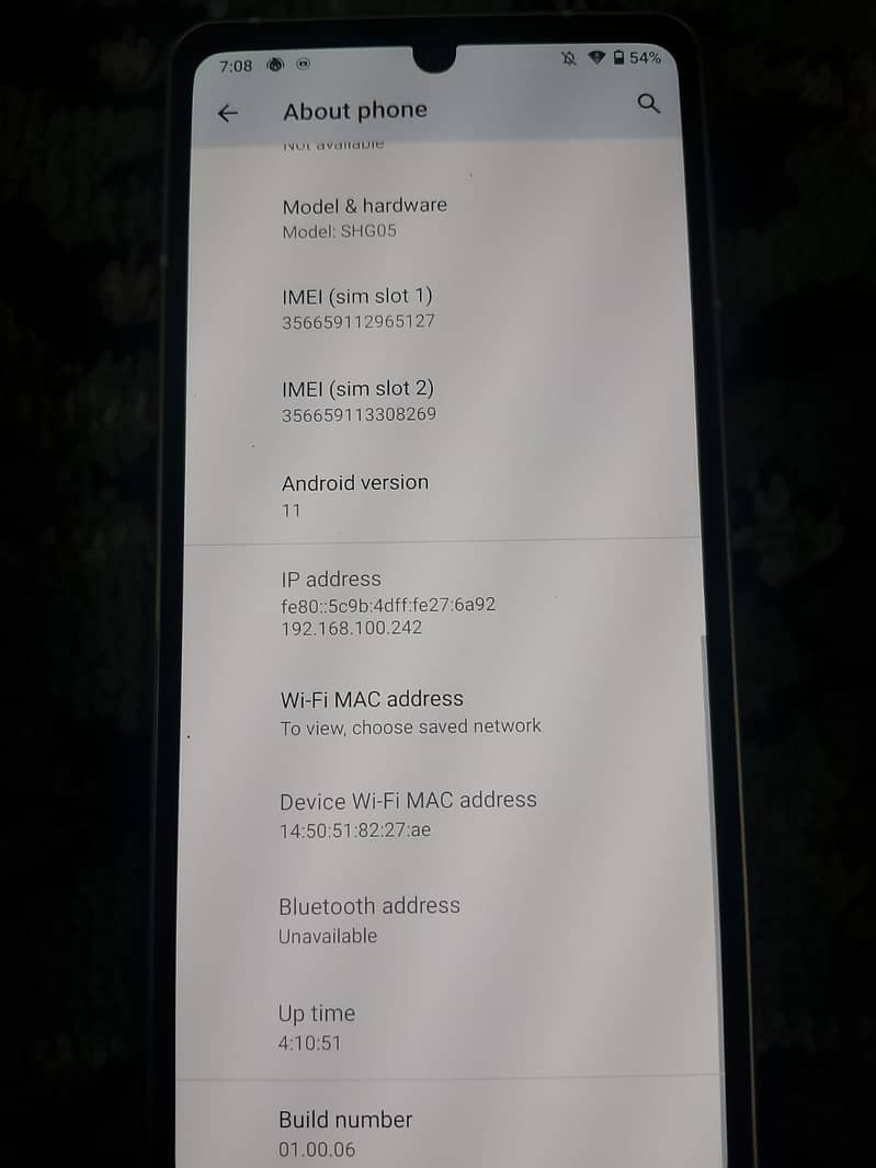 Sharp Aquos Sense 1