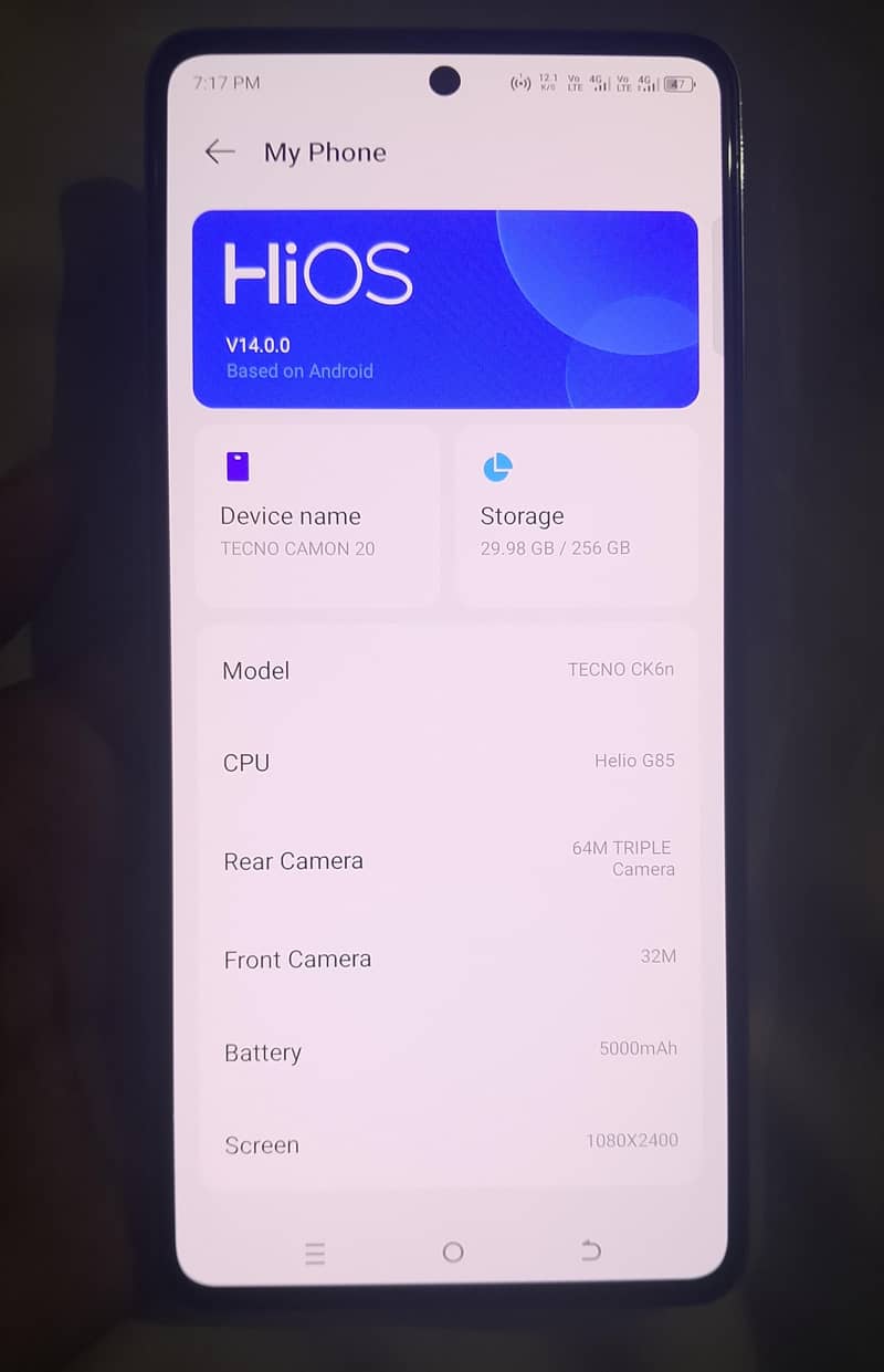 Tecno CAMON 20 0
