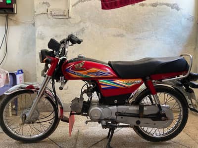 Honda Cd 70cc 19/20 model for sale