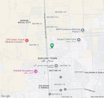 124 Sqyd Plot Available For Sale in Surjani Town Sector 4d