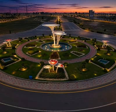 4 Marla Prime Location Commercial Plot Available In Lahore Smart City, Overseas Prime Block