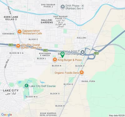 10 MARLA RESIDENTIAL PLOT AVAILABLE FOR SALE AT PRIME LOCATION IN KHAYABAN-E-AMIN M BLOCK