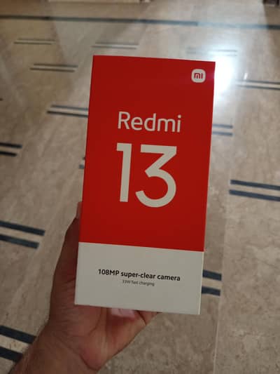 Redmi 13 8+8 Ram 128 GB memory condition new like 10/10.