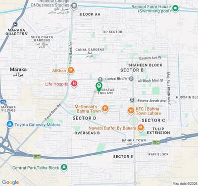 Plot For Sale Overseas Enclave C