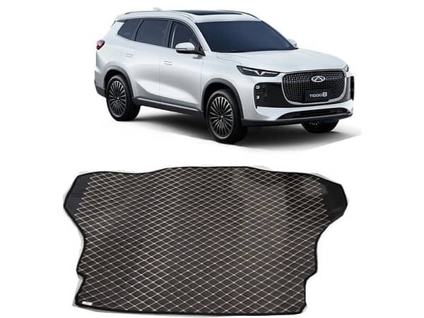 Chery Tiggo 8 Hybrid 7D Trunk Mat - Model 2026