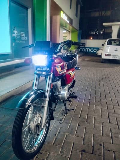 Honda 125 2025 model bio matric on the spot
