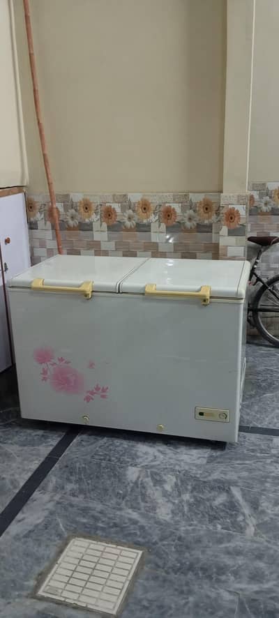 Haier 2 door freezer best condition