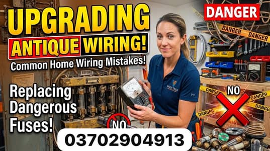 Solar & ups fittings & wiring services