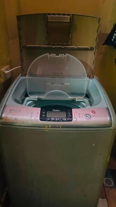 haier automatic washing machine