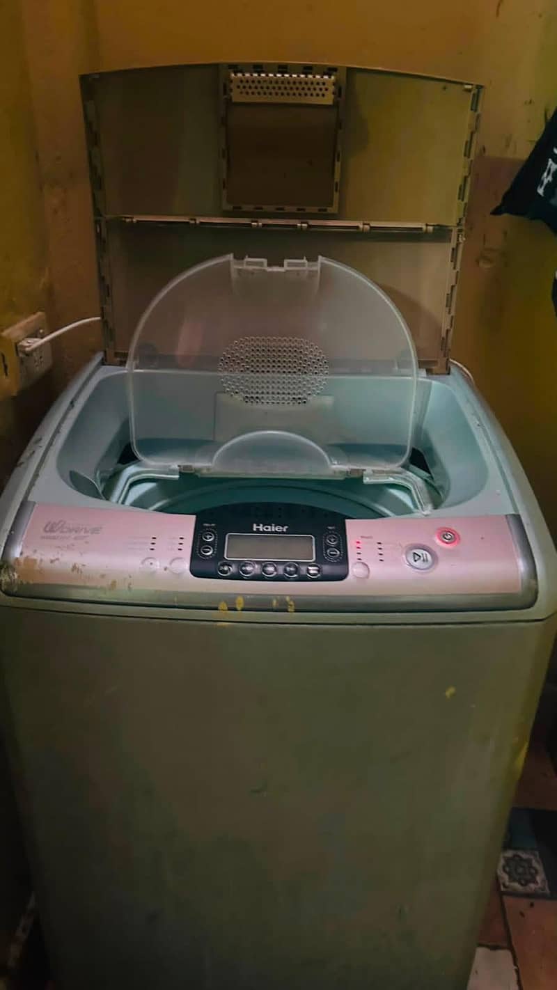 haier automatic washing machine 0