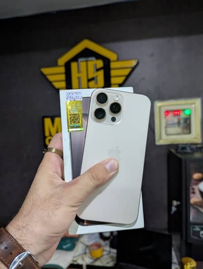 Apple iPhone 16 Pro Max | PTA Approved | 97% battery