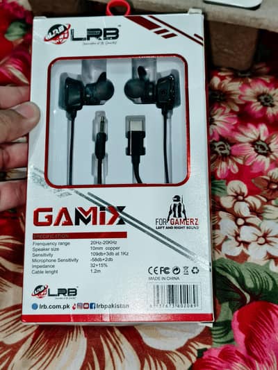 Type c Gaming Handsfree With double mic 7.1 Sorround Sound