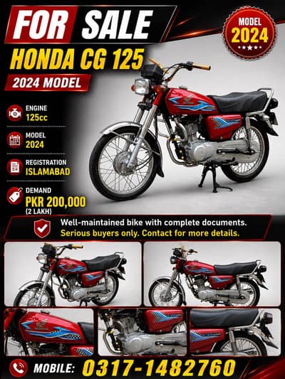 Honda 125cg bike