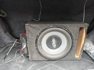 car  amplifier and woofer 4 channel
