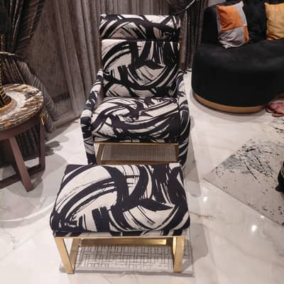 Chair with foot rest