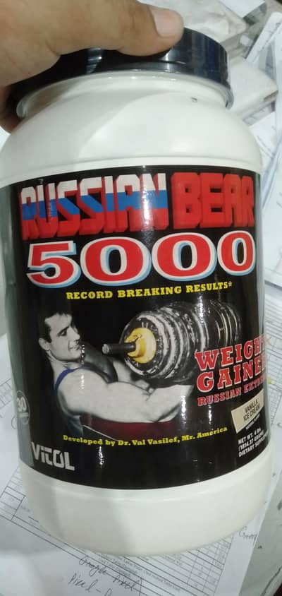 Russain Bear 5000 weight gainer