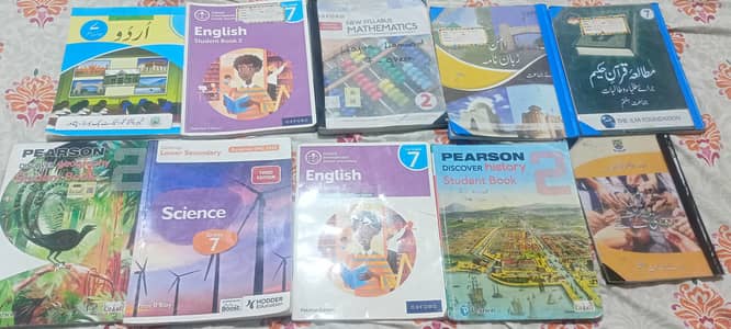 Beacon House School Grade 8 books in good condition