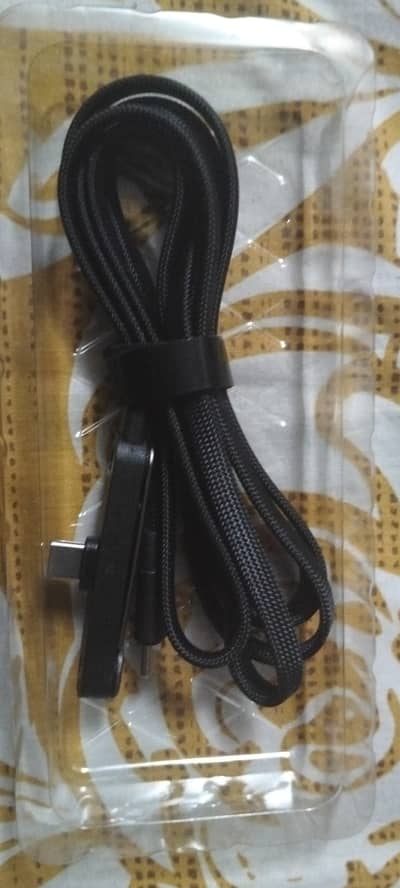 Mobile charging cable C type with stand