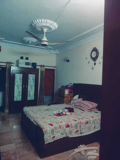 UPPER PORTION FOR RENT 2 BED DD 133 SQ. YDS WEST OPEN At NAZIMABAD 3D