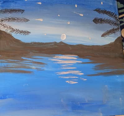 A beautiful painting for home decorations