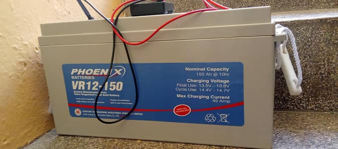 phonex dry battery 150 ah