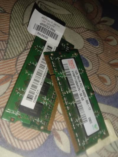 laptop ram 1 + 1 2gb ram